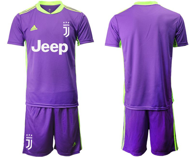 Men 2020-2021 club Juventus purple goalkeeper Soccer Jerseys